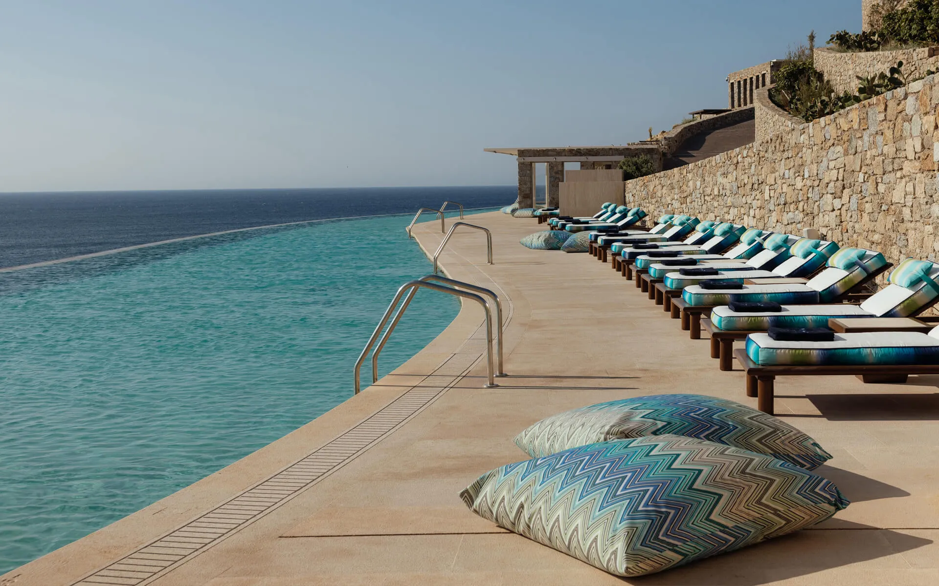 Cali Mykonos Infinity Pool Missoni Beach Resort